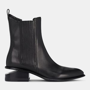 Alexander Wang Leather Anouck Cutout Chelsea Boots